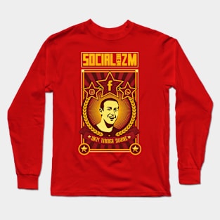 Social Media Socialism Long Sleeve T-Shirt